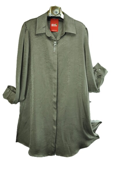 elma abone ΓΥΝΑΙΚΕΙΟ ΣΑΤΕΝ ΠΟΥΚΑΜΙΣΟ ΤΟΥΝΙΚ ΜΕ ΚΟΥΜΠΩΤΗ ΚΑΡΦΙΤΣΑ ΜΕΓΑΛΟΥ ΜΕΓΕ...