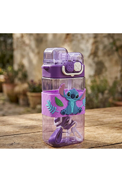 Mihristore Stitch Çift Bölmeli Pipetli Matara & Suluk Okul Suluğu Askılı Okul...