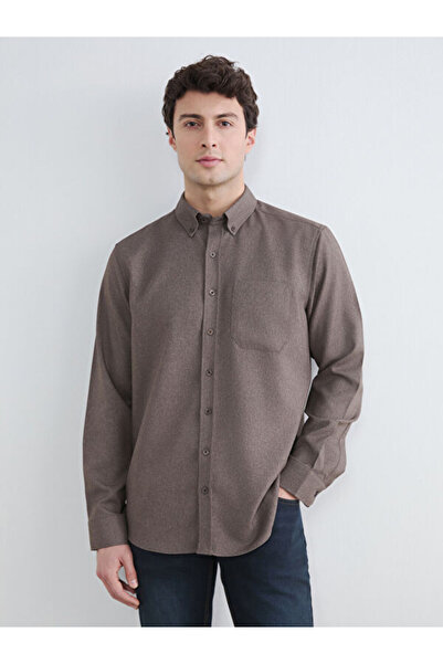 LC Waikiki Regular Fit Gabardine Men's Shirt