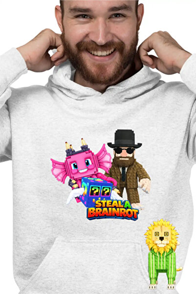 OEM Hanorac Barbati Steal a Brainrot Matteo Roblox Meme