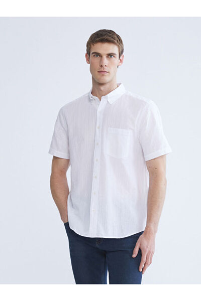 LC Waikiki Regular Fit Short Sleeve Men's Shirt