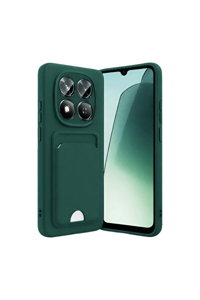 cepmoda حافظة سيليكون REDMİ "NOTE 15 PRO (5G)" K حامل بطاقات i - تصميم نحيف E...