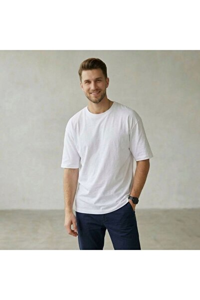 Butik Men's Basic Oversize T-Shirt