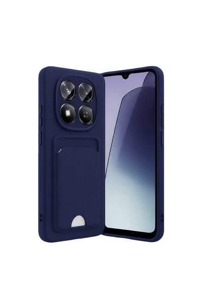 cepmoda حافظة سيليكون REDMİ "NOTE 15 PRO (4G)" K حامل بطاقات i - تصميم نحيف E...