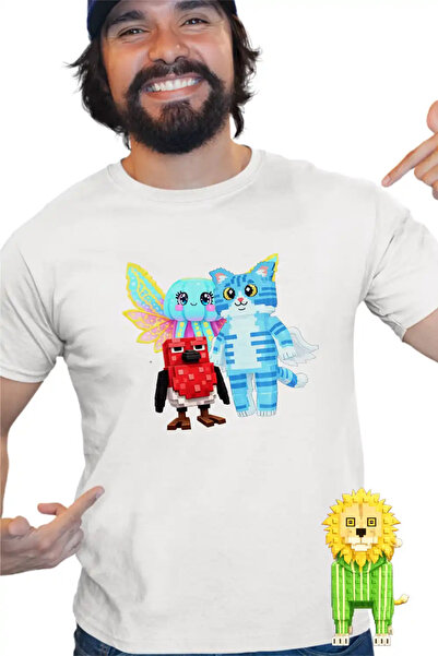 OEM Men's Steal Brainrot Penguino Roblox Meme T-Shirt