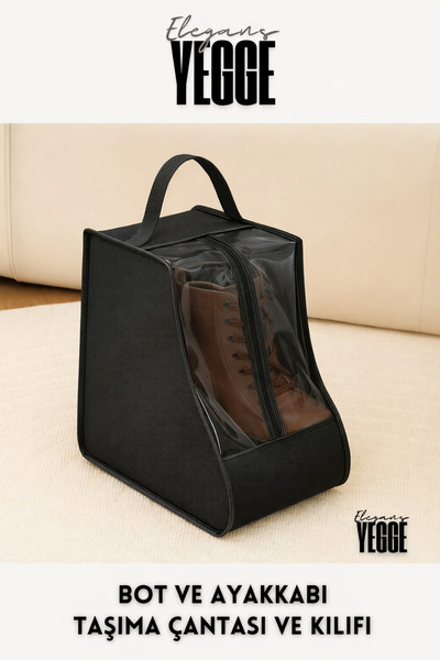 YEGGE Suitcase Inner Boot Storage Bag - Travel Shoe Bag Boot and Shoe Organiz...