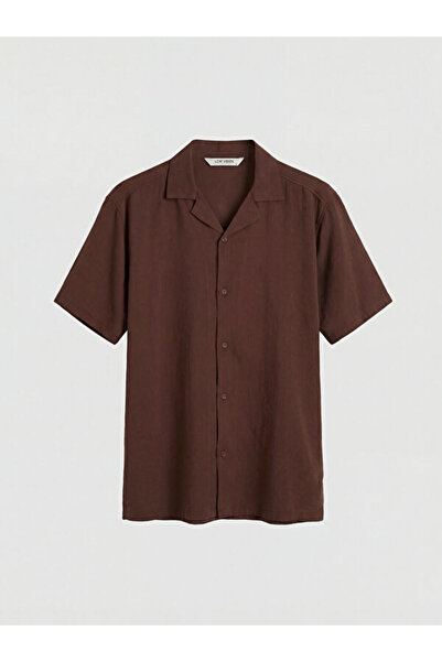 LC Waikiki Regular Fit Krinkle Men's Shirt