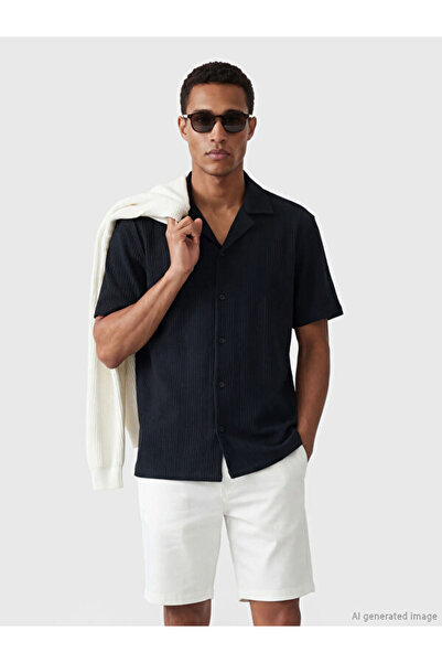 LC Waikiki Regular Fit Striped Dobby Men's Shirt