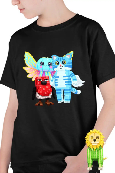 OEM Tricou Copii Baieti Steal Brainrot Penguino Roblox Meme