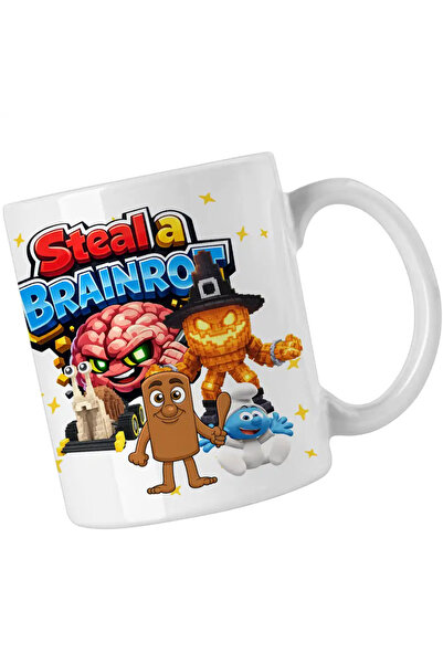OEM Mug Steal Brainrot Snailenzo Roblox Meme