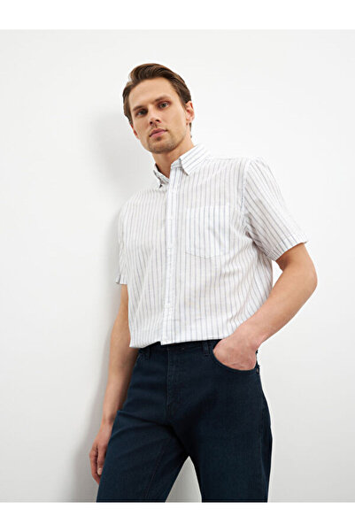 LC Waikiki Regular Fit Striped Men's Shirt
