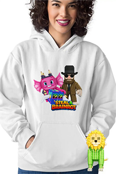 OEM Hanorac Femei Steal a Brainrot Matteo Roblox Meme