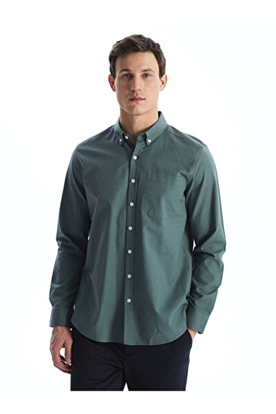 LC Waikiki Regular Fit Long Sleeve Oxford Men's Shirt