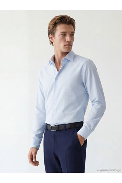 LC Waikiki Timeless Clothing & Timeless Choices Standard Fit Oxford Men's Shirt