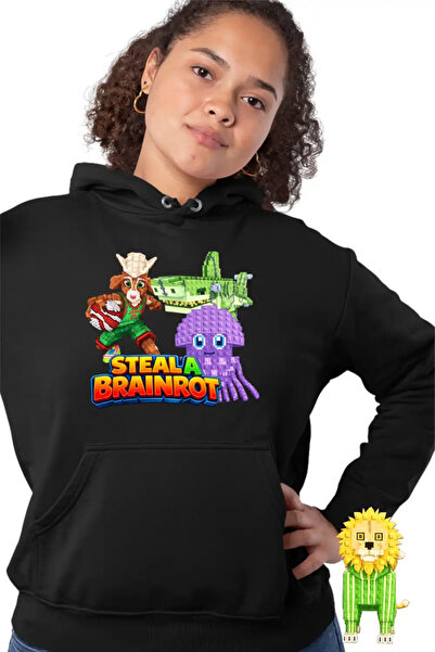 OEM Hanorac Femei Steal a Brainrot Graipuss Roblox Meme