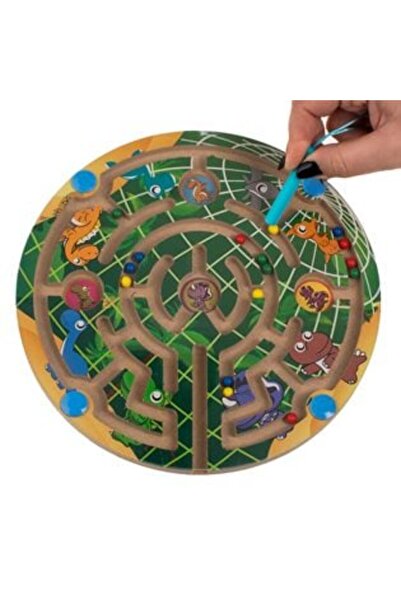 victiny Labirint din lemn cu băț magnetic