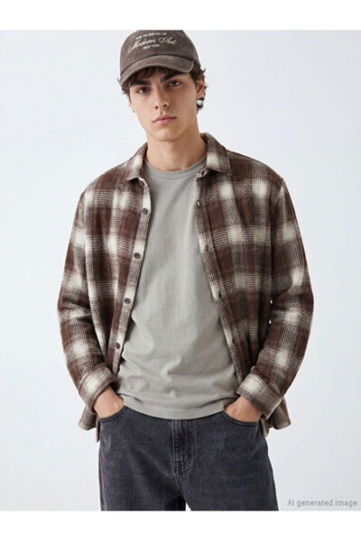 LC Waikiki I Standart Fit Men's Shirt Jacket from Freezen Store