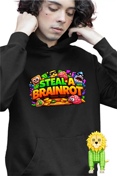 OEM Hanorac Copii Baieti Steal a Brainrot Roblox Meme