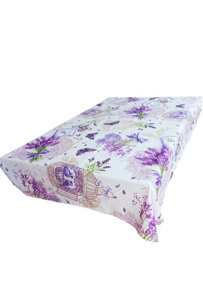 Mcf Fata de masa MCF, bumbac - Flori de liliac, 6 persoane 180x150 cm