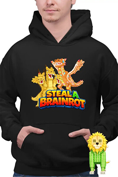 OEM Hanorac Barbati Roblox Steal a Brainrot Dragon Meme