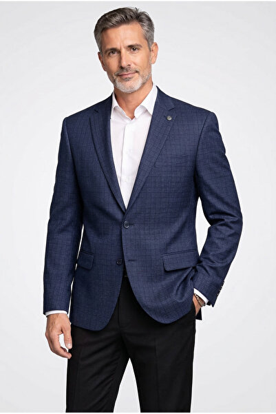 AtlasGiyim Men's Classic Cut Single Jacket (New Season)