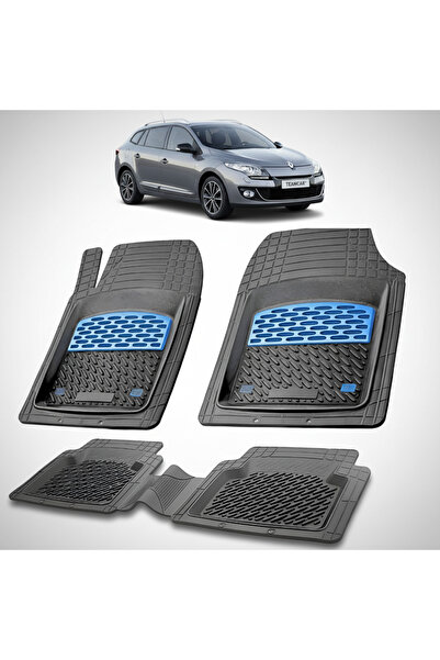 TEAMCAR Πατάκια δαπέδου συμβατά με Renault Megane III 2 Estate (Grandtour) 20...