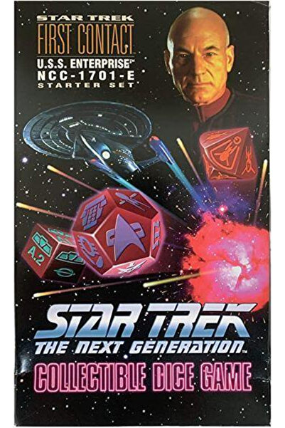 LEX Σταρ Τρεκ: Η Επόμενη Γενιά Συλλεκτικό Παιχνίδι Ζαριών – Αρχικό Σετ USS Έν...