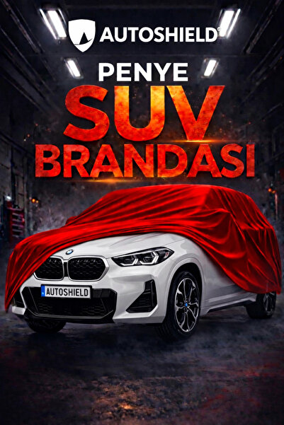 Universal BMW X2 Serisi Premium Penye SUV Araç Brandası Kalın Kumaş Garaj Bra...