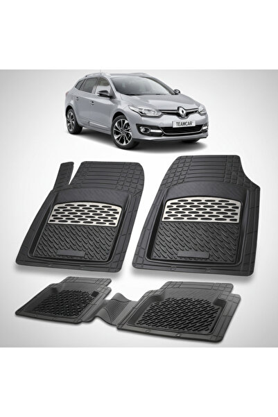 TEAMCAR Πατάκια δαπέδου συμβατά με Renault Megane III 3 Estate (Grandtour) 20...