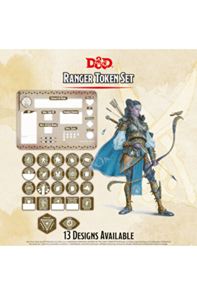 Other Dungeon & Dragons - Ranger Token Set