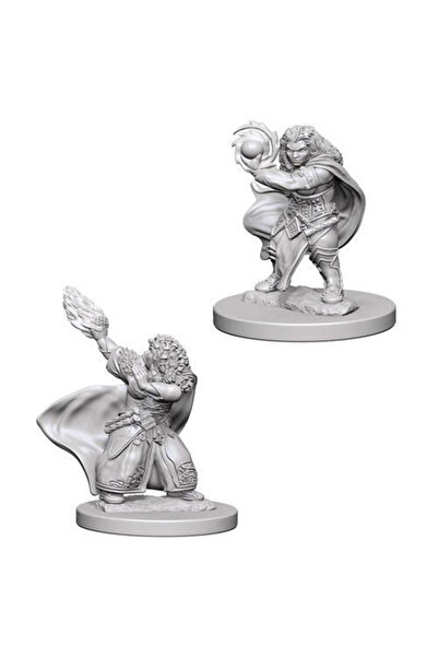 Wizkids Dungeons and Dragons: Чудесни небоядисани миниатюри на Nolzurs - Жена...