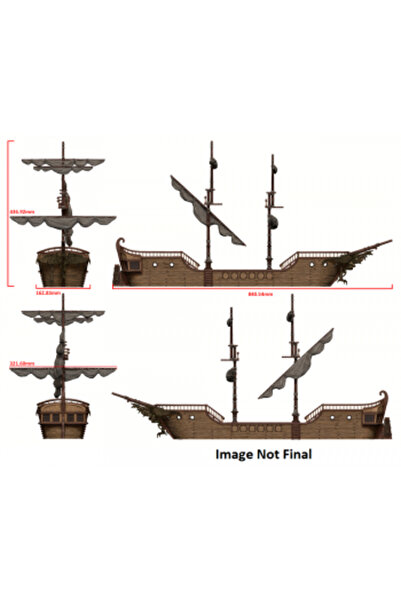 Wizkids Icoane D&D ale Tărâmurilor: Corabia cu pânze Steaua Căzătoare