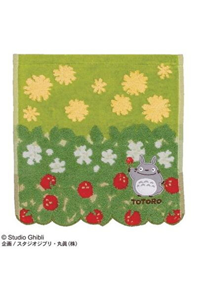 Semic Μίνι Πετσέτα Τοτόρο Λουλούδια & Φράουλες 25x25 εκ. - Ο Γείτονάς μου ο Τ...