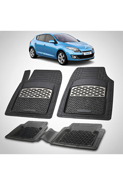 TEAMCAR Πατάκια δαπέδου συμβατά με Renault Megane III 2 Hatchback 2012-2014 |...