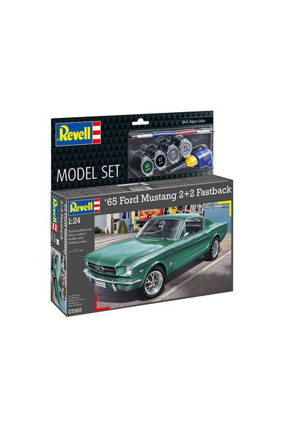 REVELL Model Set 1965 Ford Mustang 2+2 Fastback