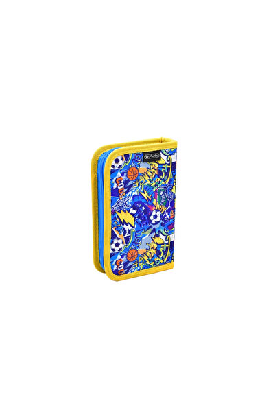 Herlitz Penar neechipat cu 2 clape – organizare practica pentru scoala