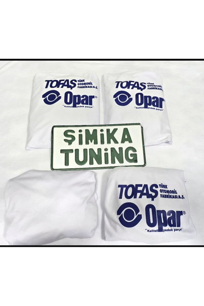 şimika tuning tuningmarketim غطاء أمامي وخلفي أبيض من TOFAŞ OTO (الجزء الخلفي...