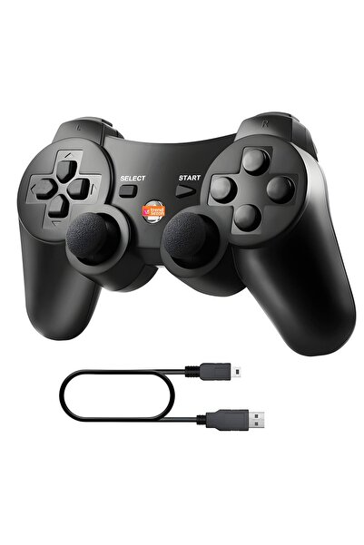 Teno PS3 Gaming Controller Black Ergonomic Innovation Spontaneous Control!