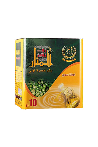 manar زيت زيتون بكر ممتاز سوري منار - 10 لترات
