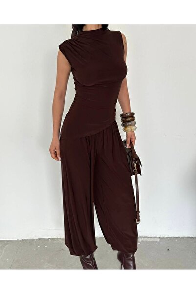 Butik Ross Kagura Drapelled Suit