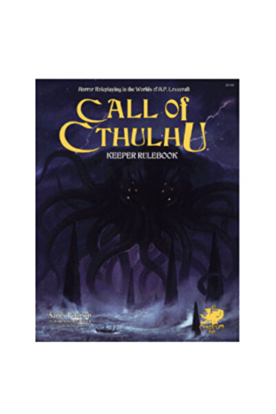 LEX Call of Cthulhu RPG - Keeper Rulebook