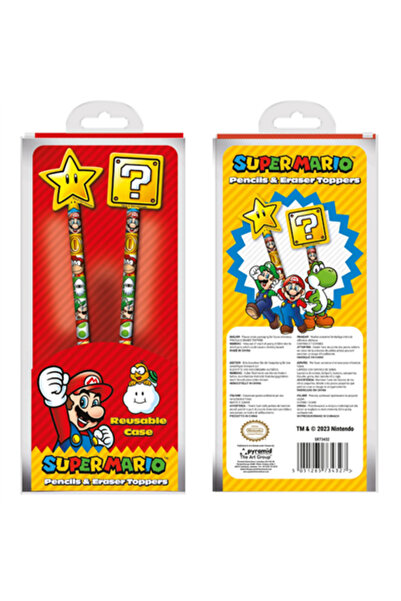 Pyramid International Super Mario (Core) Pencil Topper 2Pk