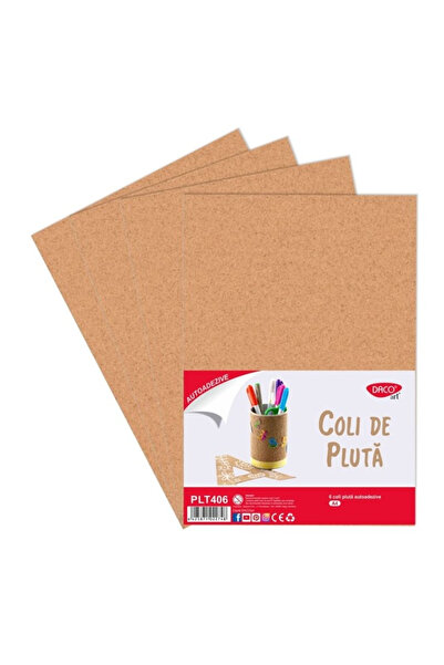 Daco Coli de pluta autoadezie A4 1 mm Set 6 PLT406