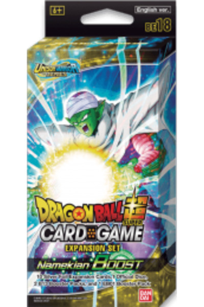 BANDAI DragonBall Super Card Game - Namekian Boost Expansion Set BE18