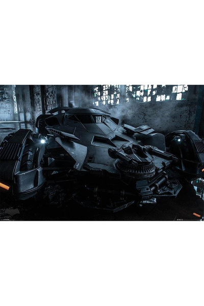 Pyramid International Batman Vs Superman Batmobile Poster