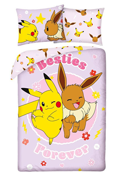 Halantex Set Lenjerie Pat Pokemon Duvet Set 140x200 cm