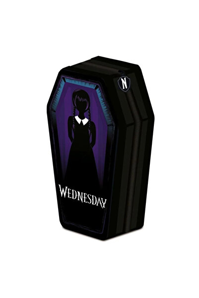 LEX Wednesday Coffin Shaped Pencil Case