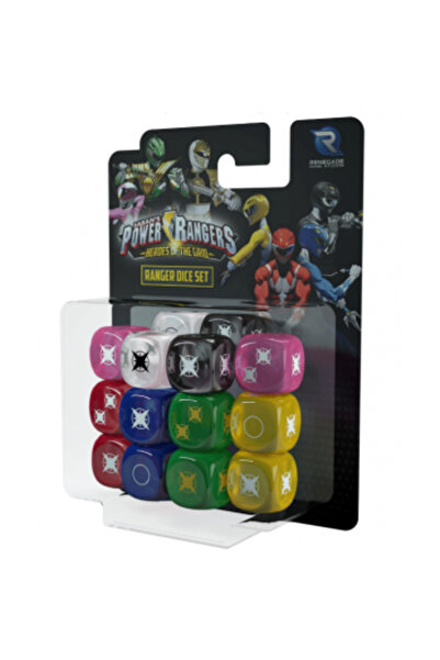 LEX Power Rangers: Heroes of the Grid - Ranger Dice Set