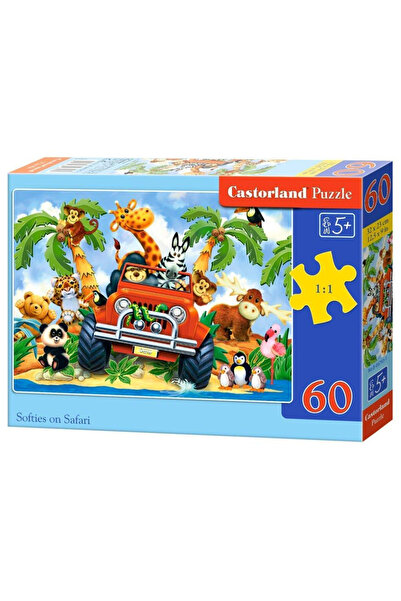 Castorland Puzzle 60 piese Softies on Safari 6793