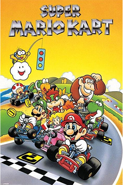 Pyramid International Poster - Super Mario - Super Mario Kart